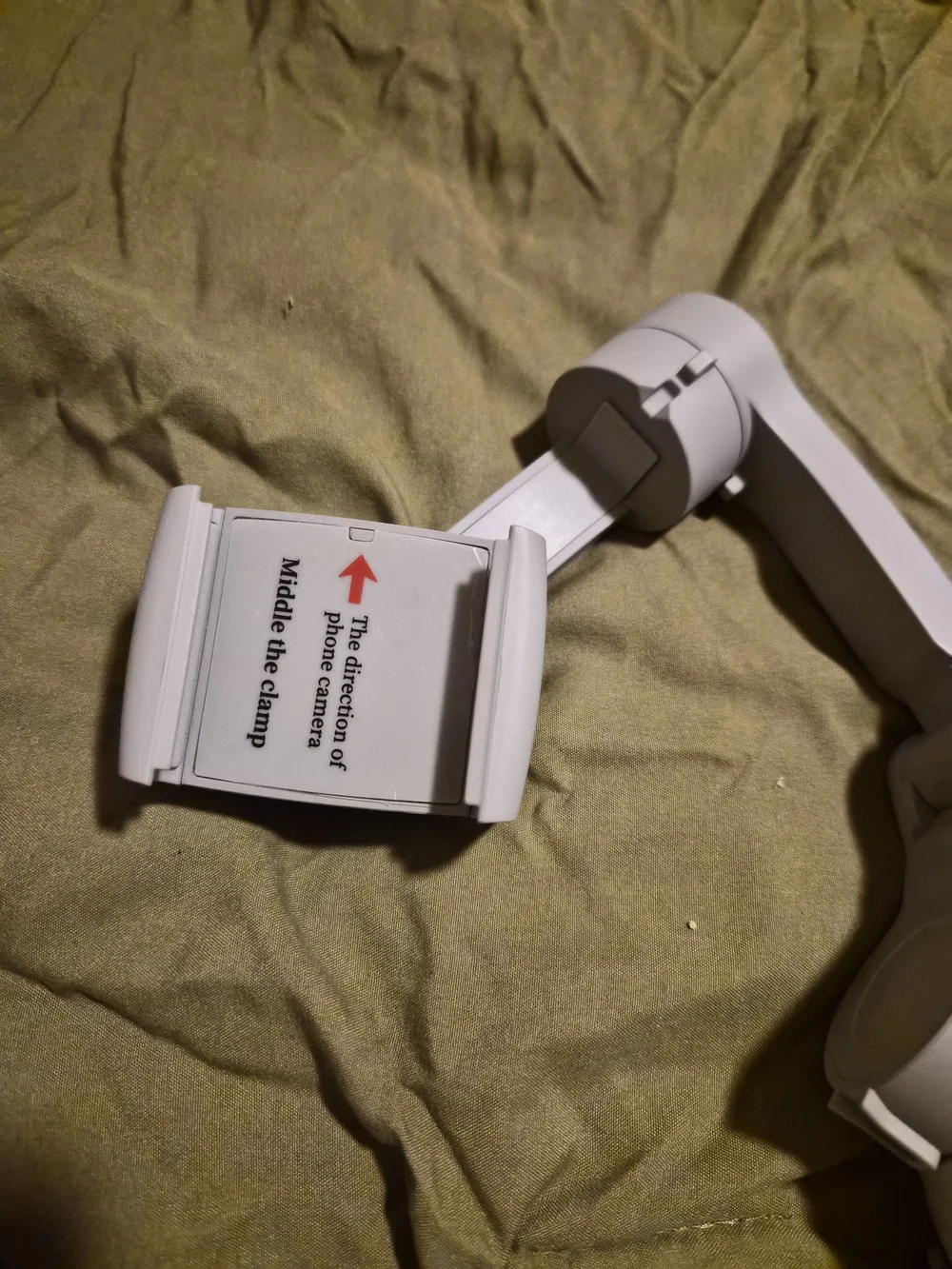 Silver Smartphone Gimbal Stabilizer with Tripod